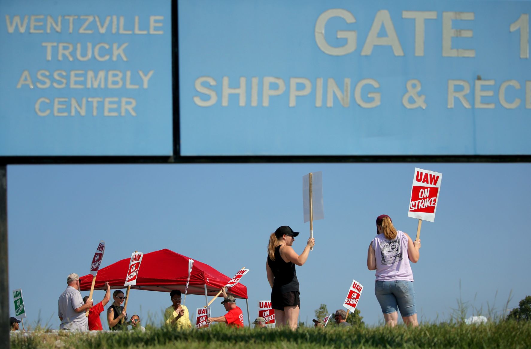 UAW workers strike in Wentzville, across the nation